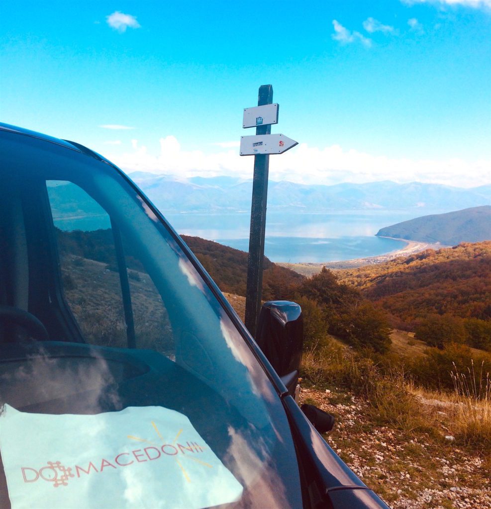 samochodem do macedonii